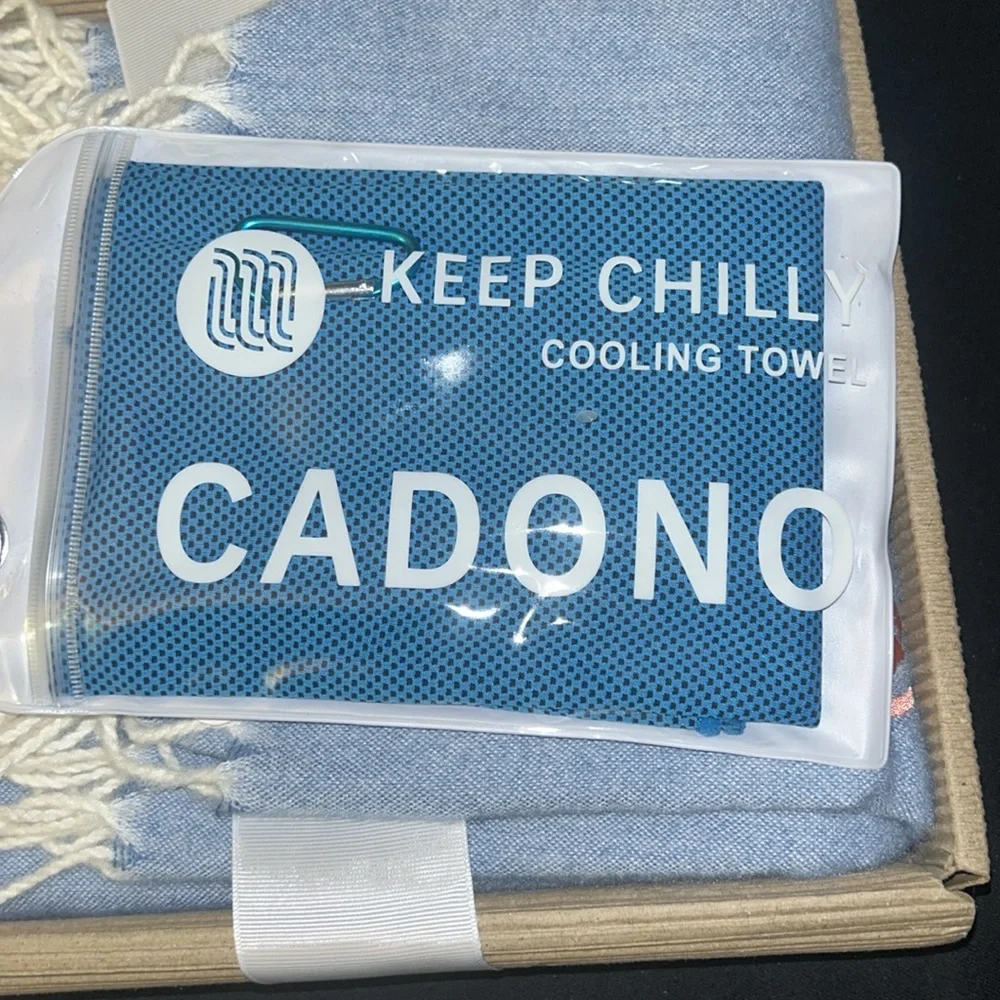NWT Cadono Cooling Towel in Blue only ONE